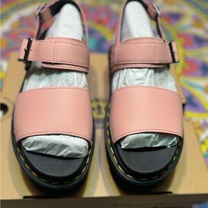 Dr Martens Voss Quad Athena sandals, Pink Beige. Brand new in original box